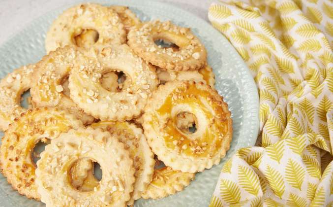 Печенье колечки с арахисом по ГОСТу Просто Кухня рецепт