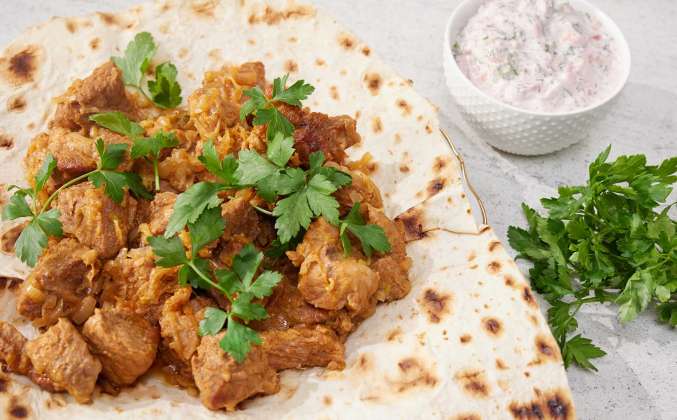Шашлык в рукаве с майским соусом Просто Кухня рецепт